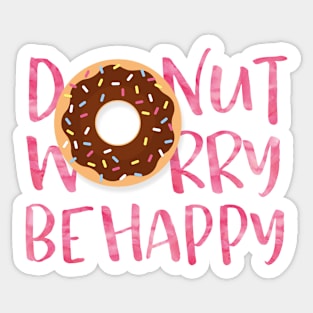 Donut Therapy Sticker